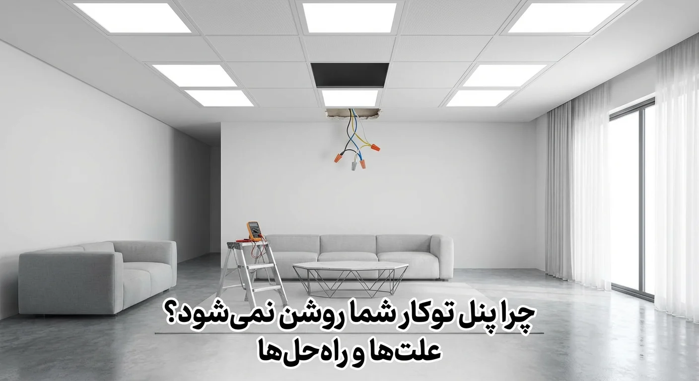 علت روشن نشدن پنل توکار