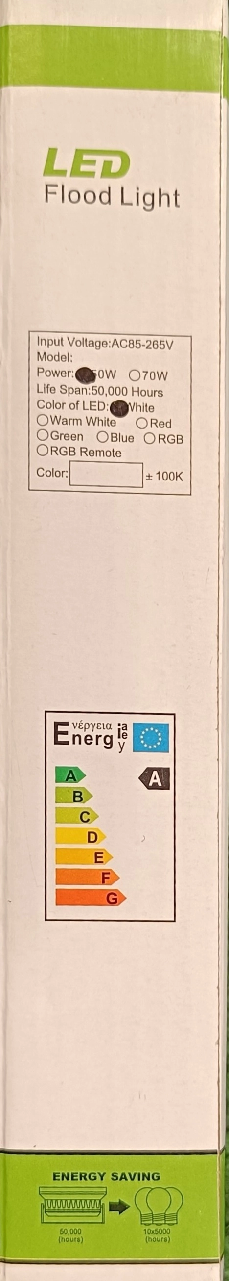 پروژکتور LED نورافکن کمصرف