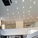 پنل توکار گرد سقفی هالوژن ، نور مخفی ، بک لایت ، داون لایت LED , SMD , DOWNLIGHT , BACKLIGHT